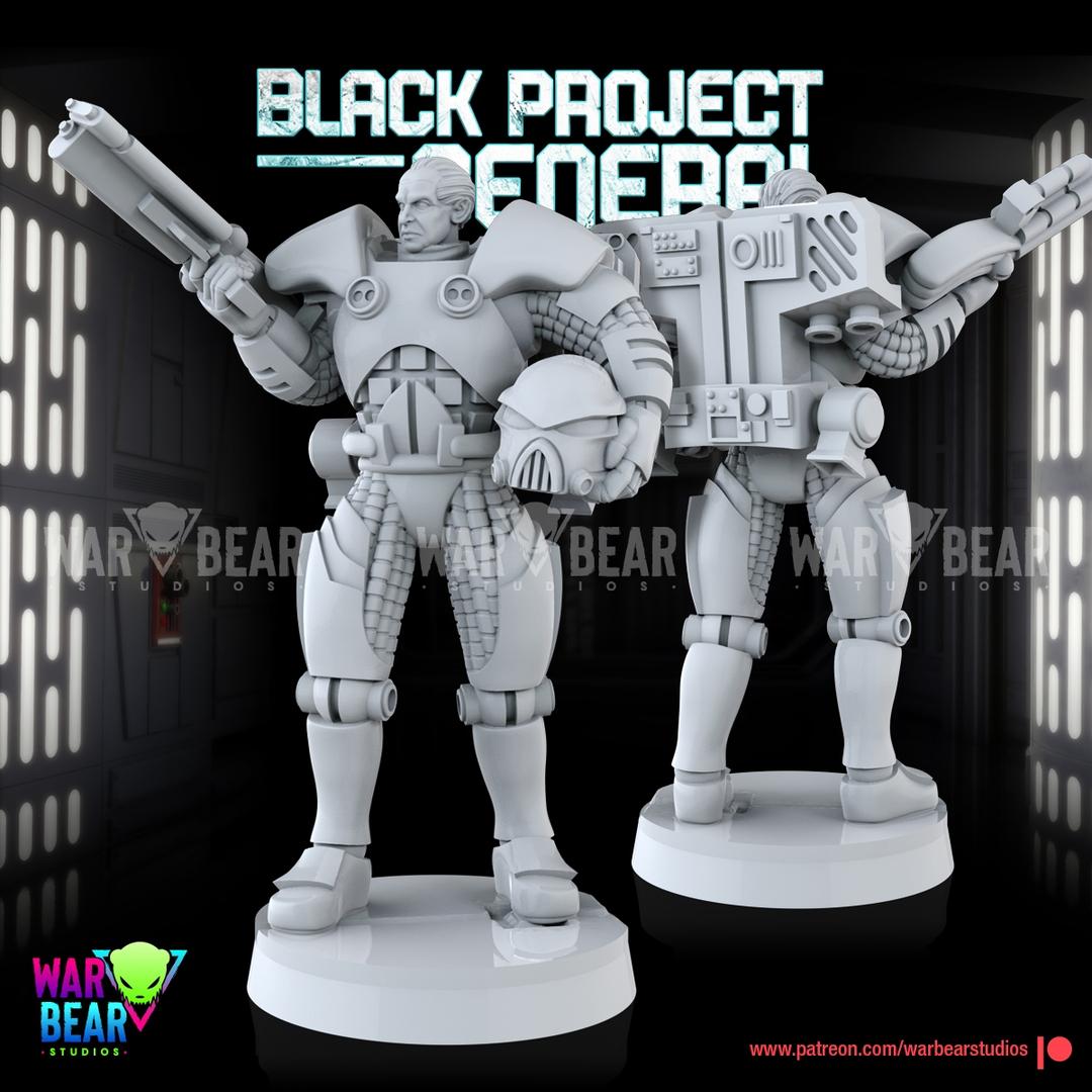 Black Project General by War Bear Studios
