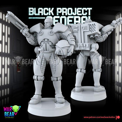 Black Project General by War Bear Studios