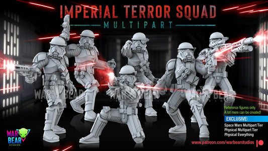 10x Imperial Terror Squad by War Bear Studios