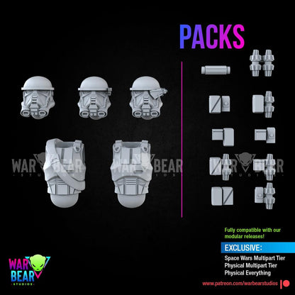10x Imperial Terror Squad by War Bear Studios