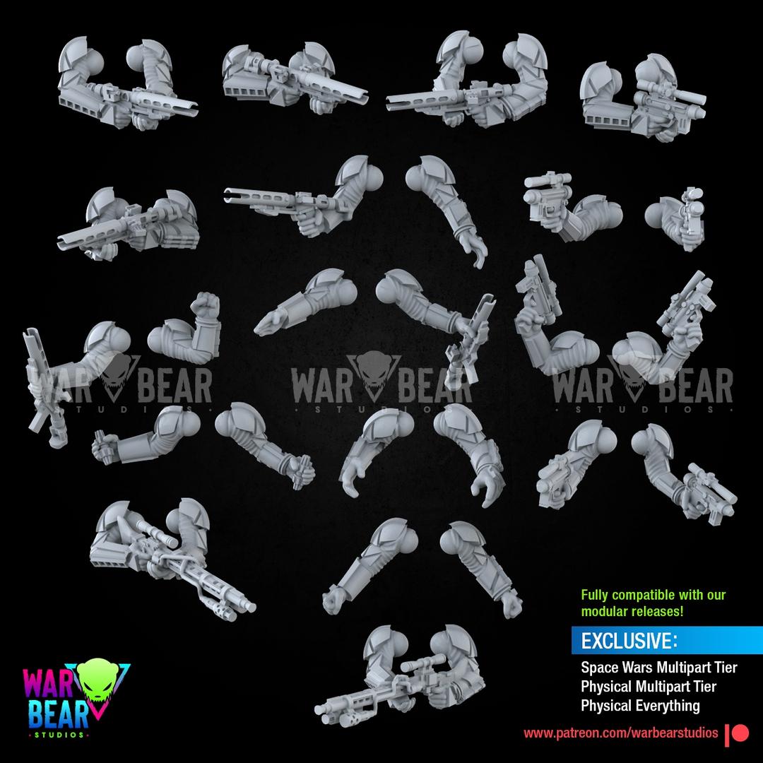 10x Imperial Terror Squad by War Bear Studios