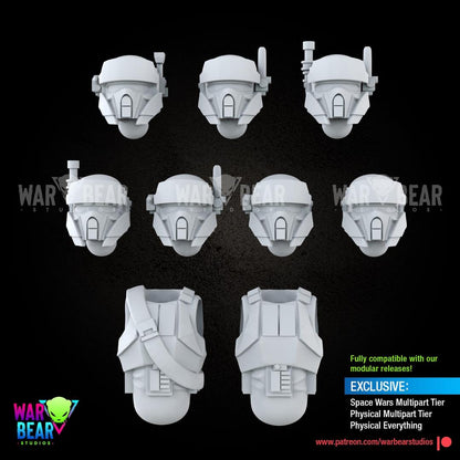 10x Beach Troopers by War Bear Studios