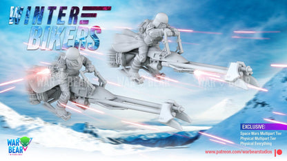Winter Bikers by War Bear Studios