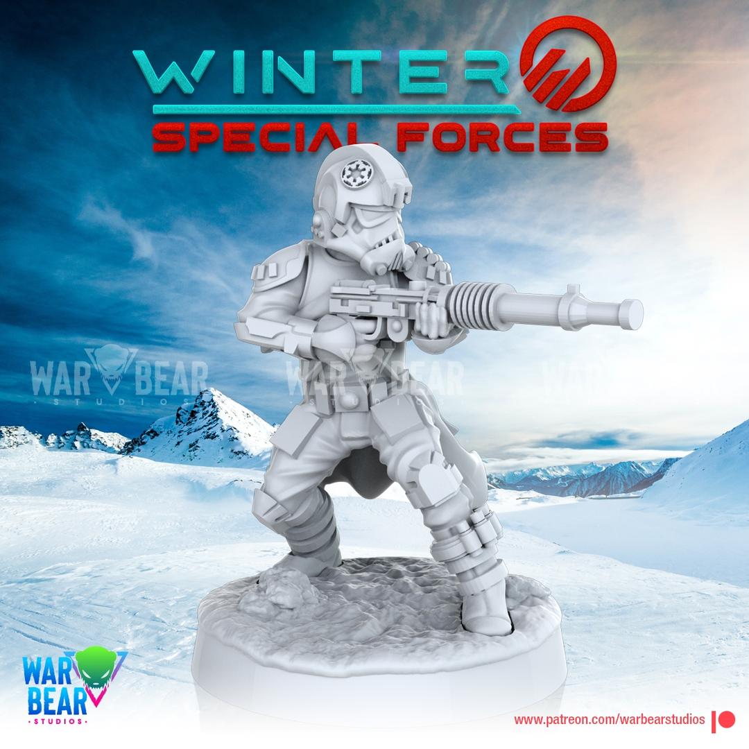 10x Winter Special Forces by War Bear Studios