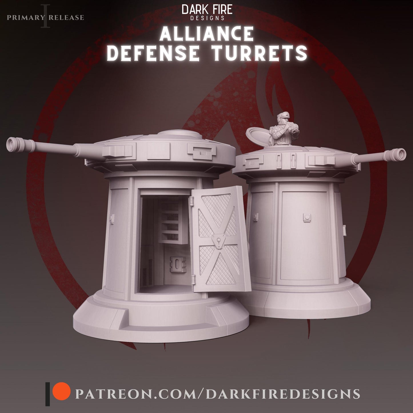 Alliance Defense Turret by Dark Fire Design
