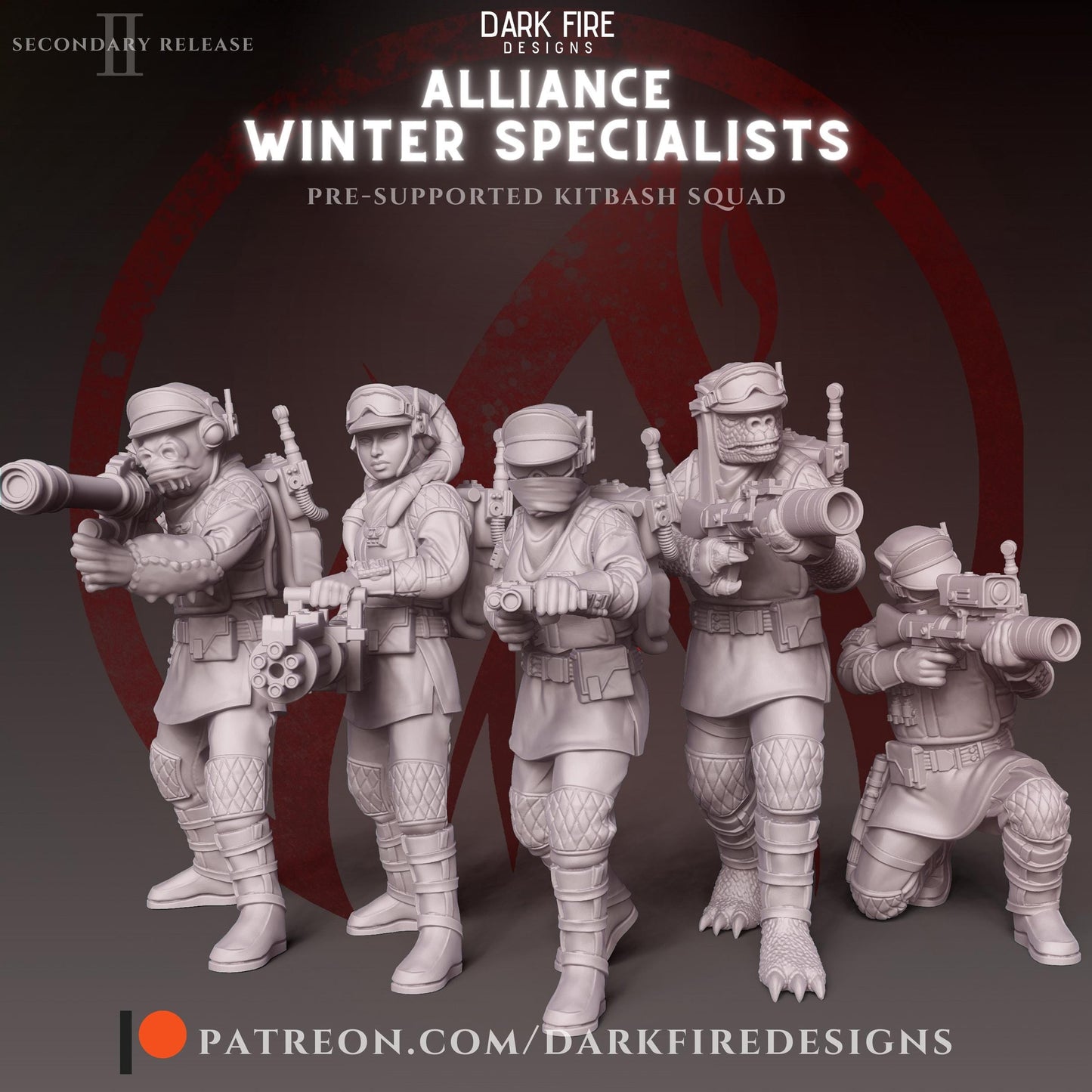 Alliance Winter Trooper Specialists by Dark Fire Design