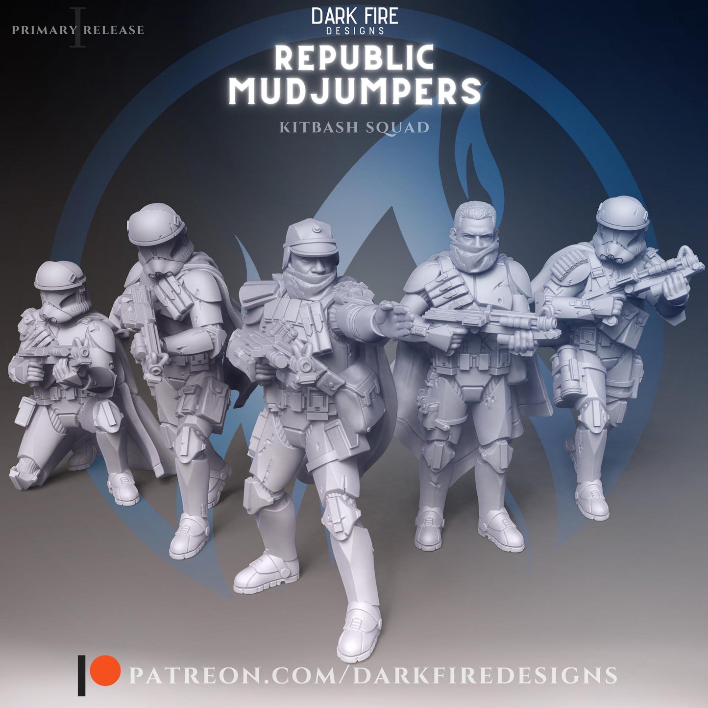 Republic Mudjumper Squad by Dark Fire Design