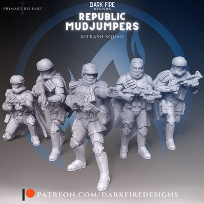 Republic Mudjumper Squad by Dark Fire Design