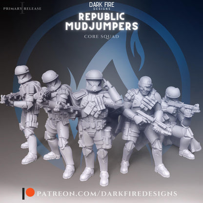 Republic Mudjumper Squad by Dark Fire Design