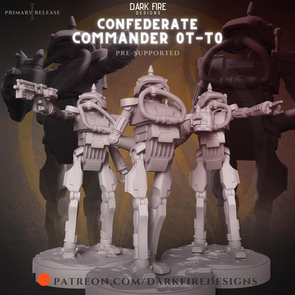 Confederate Commander - 0T-T0 by Dark Fire Design