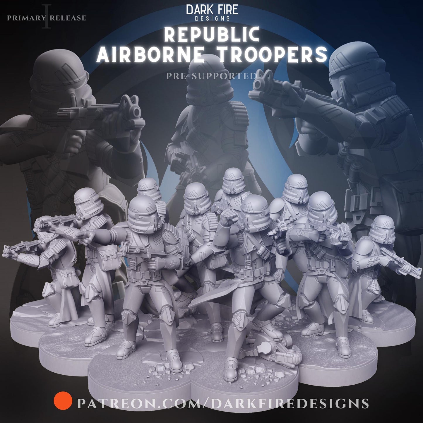 Republic Airborne Troopers by Dark Fire Design