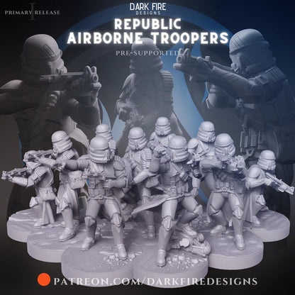 Republic Airborne Troopers by Dark Fire Design
