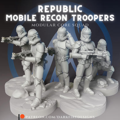 Republic Mobile Recon Troopers by Dark Fire Design
