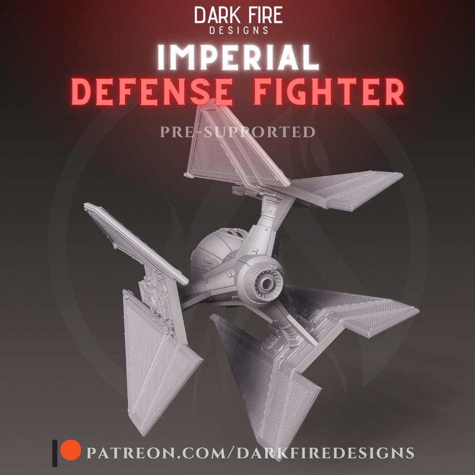 Imperial Defense Fighter by Dark Fire Design