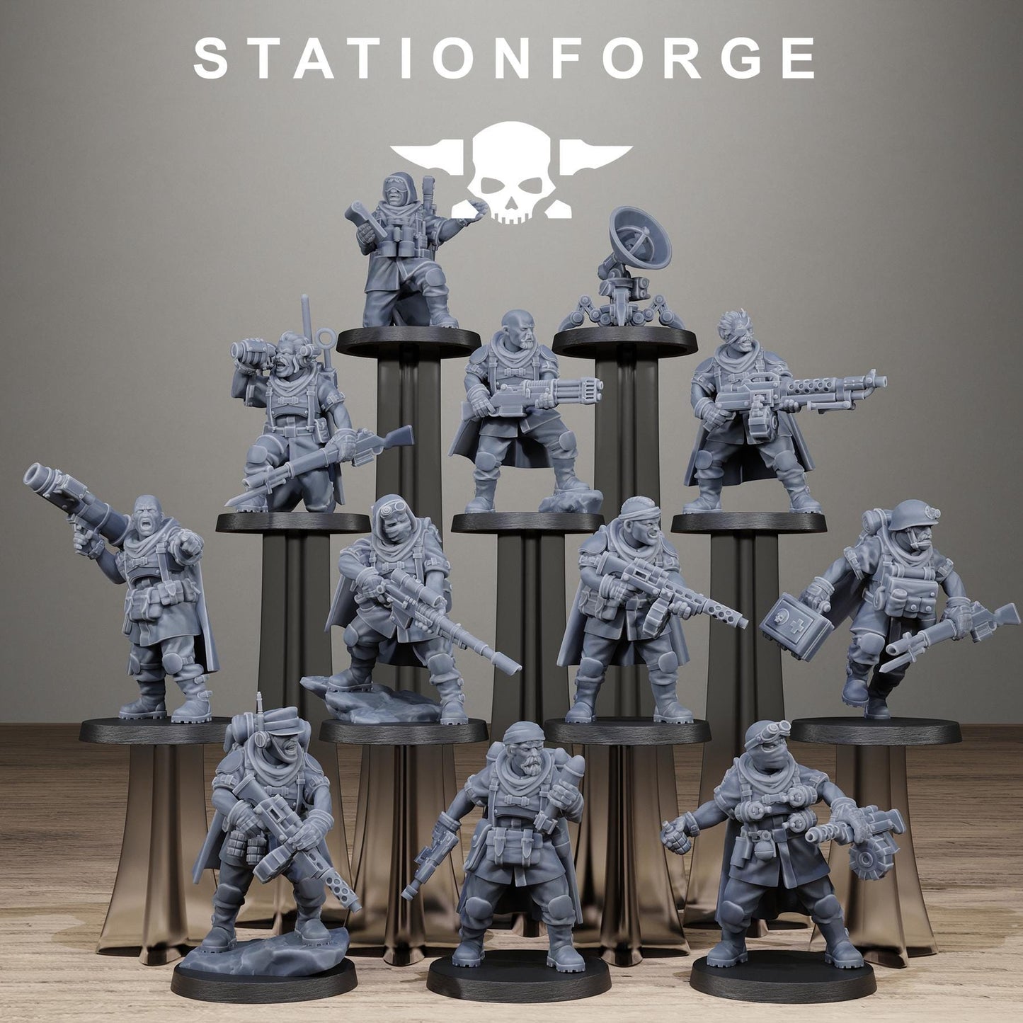 Freeguard Siege Infantry by StationForge