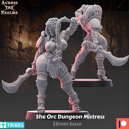 Dungeon Ladies She Orc Dungeon Mistress by Across the Realms