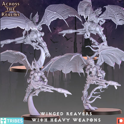Winged Reavers Heavy Weapons by Across the Realms