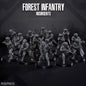 15x Forest Infantry Insurgents by Skullforge