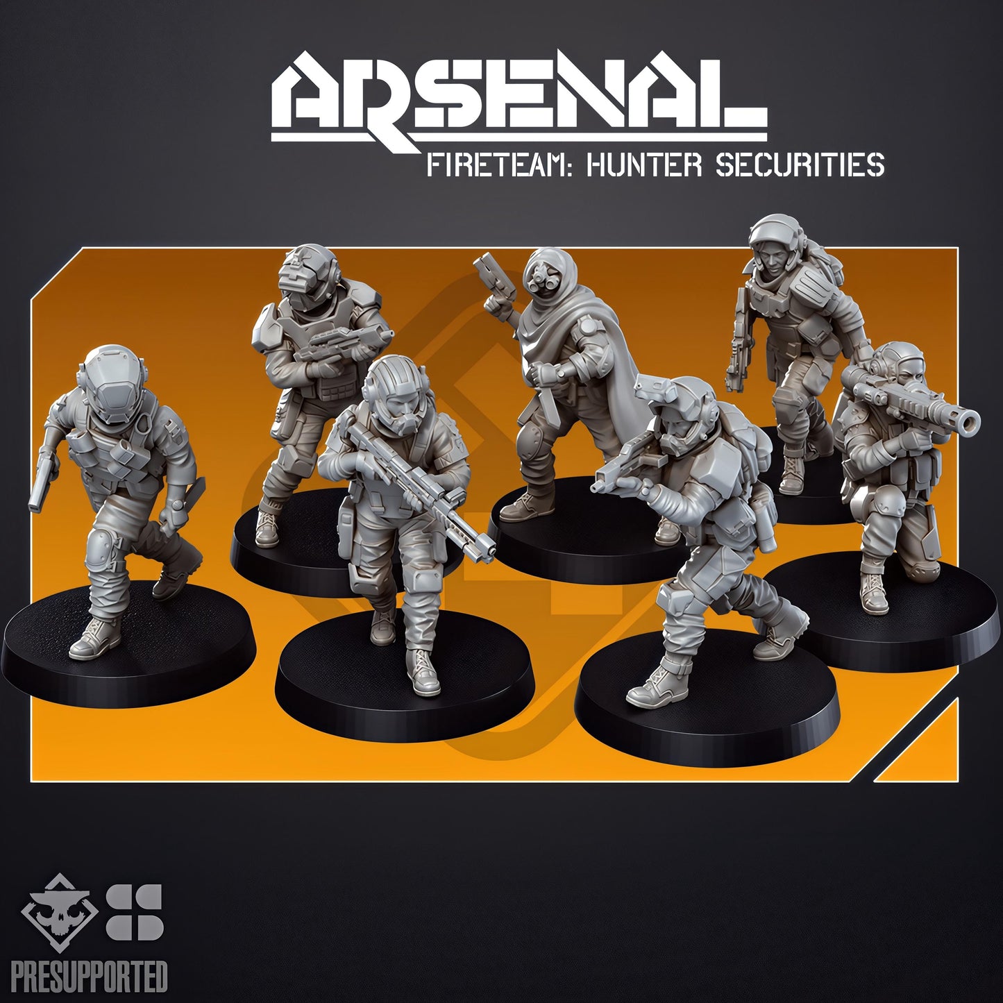 Arsenal Fireteam Hunter Securities by Skullforge