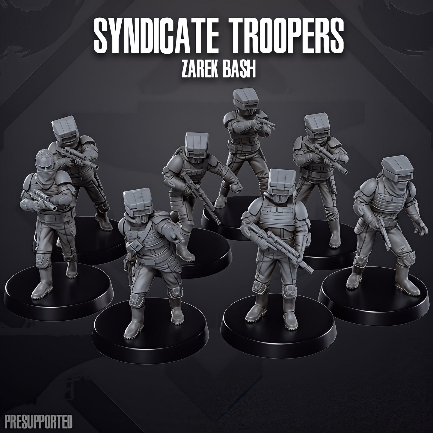 Syndicate Troopers Zarek Bash by Skullforge
