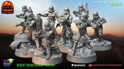 Desert Bucketheads by War Bear Studios