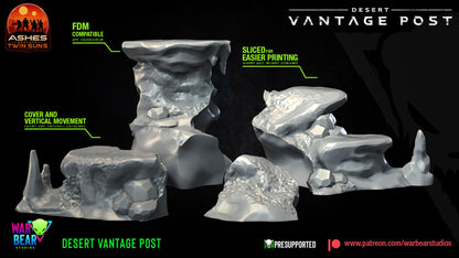 Desert Vantage Post by War Bear Studios