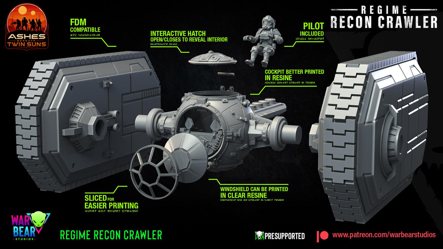 Regime Recon Crawler by War Bear Studios