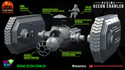 Regime Recon Crawler by War Bear Studios
