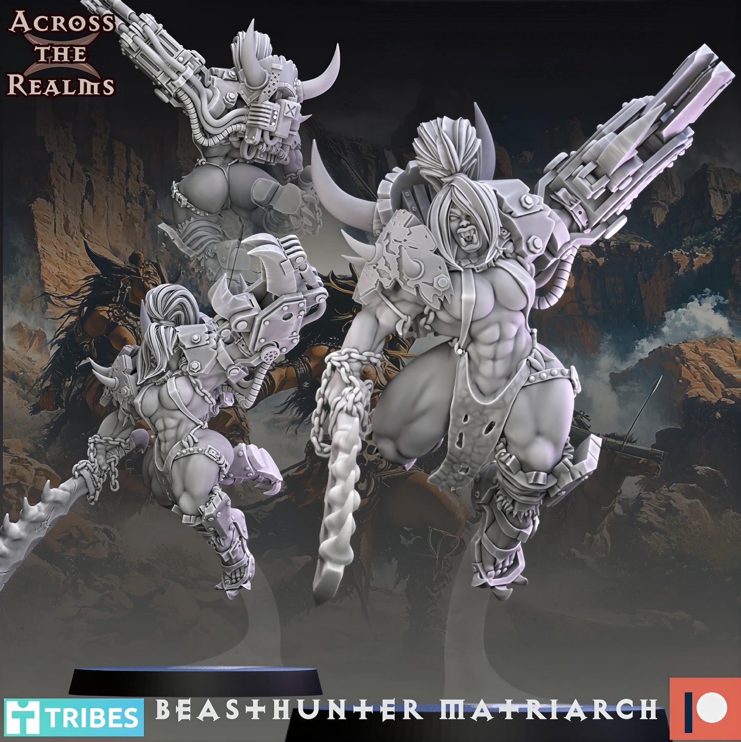 She Orc Beasthunter Matriarch by Across the Realms