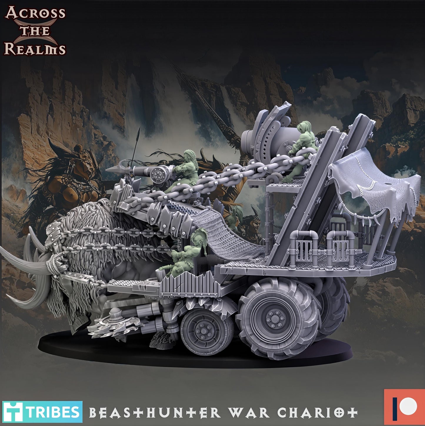 She Orc War Chariot by Across the Realms