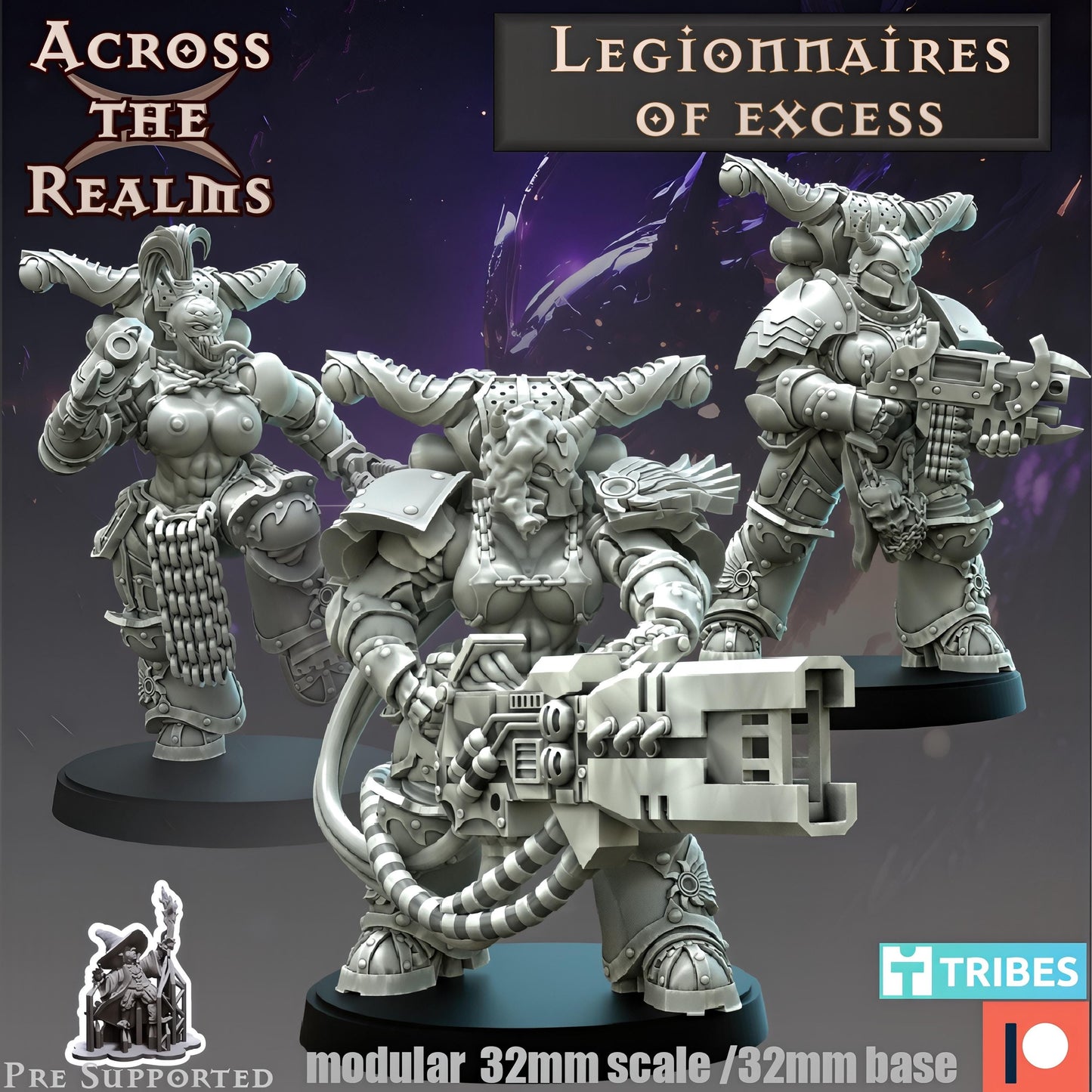 Legionnaires of Excess 6x modular kit by Across the Realms