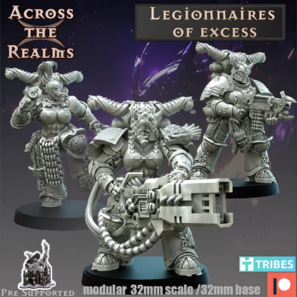 Legionnaires of Excess 6x modular kit by Across the Realms