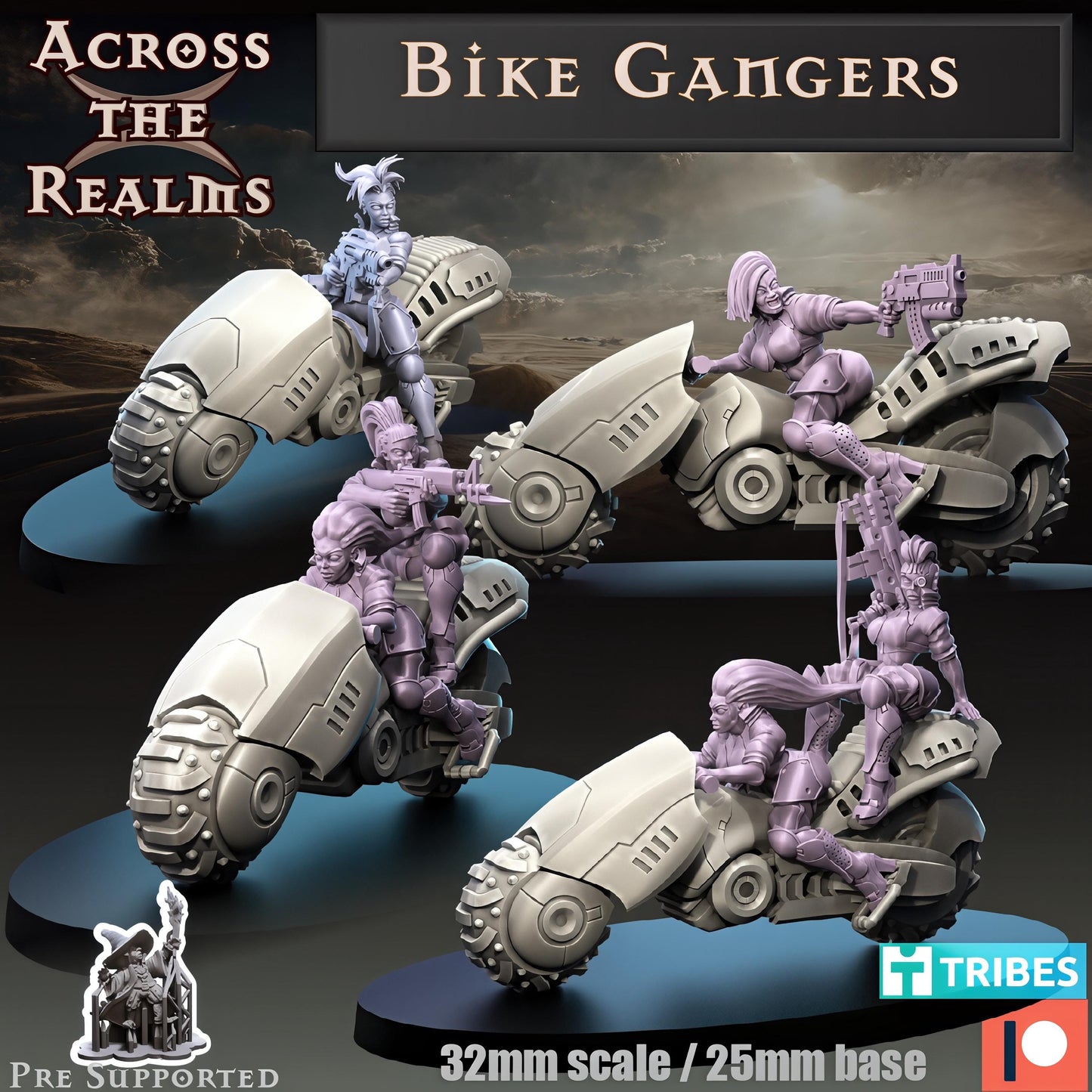 Bike Gangers 3x by Across the Realms