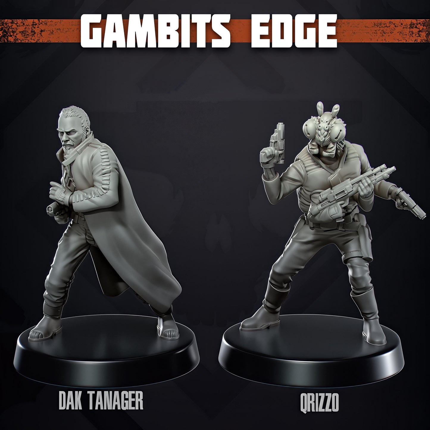 Gambits Edge Dak Tanager and Qrizzo by Skullforge