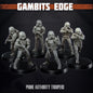 Gambits Edge Prime Authority Troopers by Skullforge