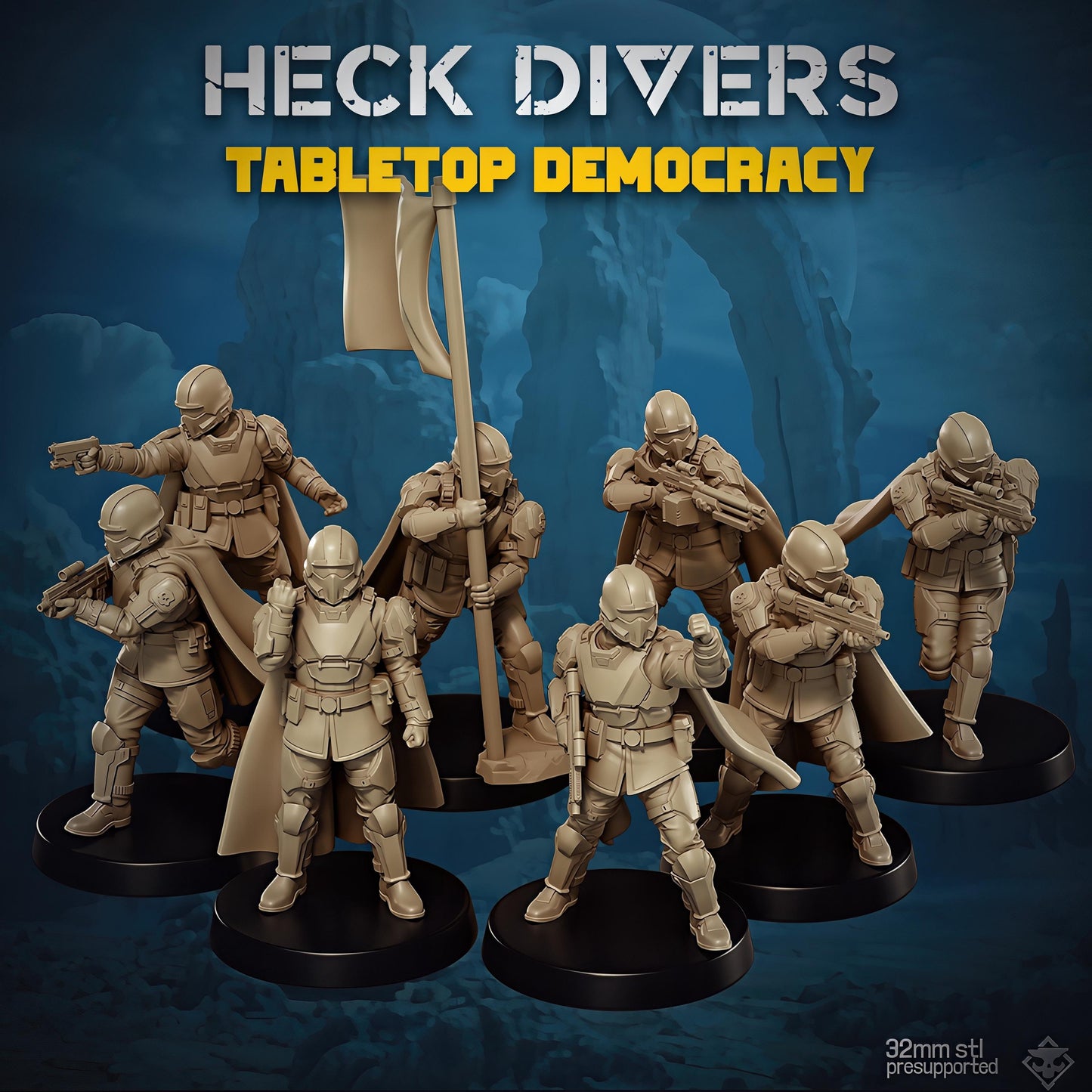 Heck Divers Tabletop Democracy by Skullforge