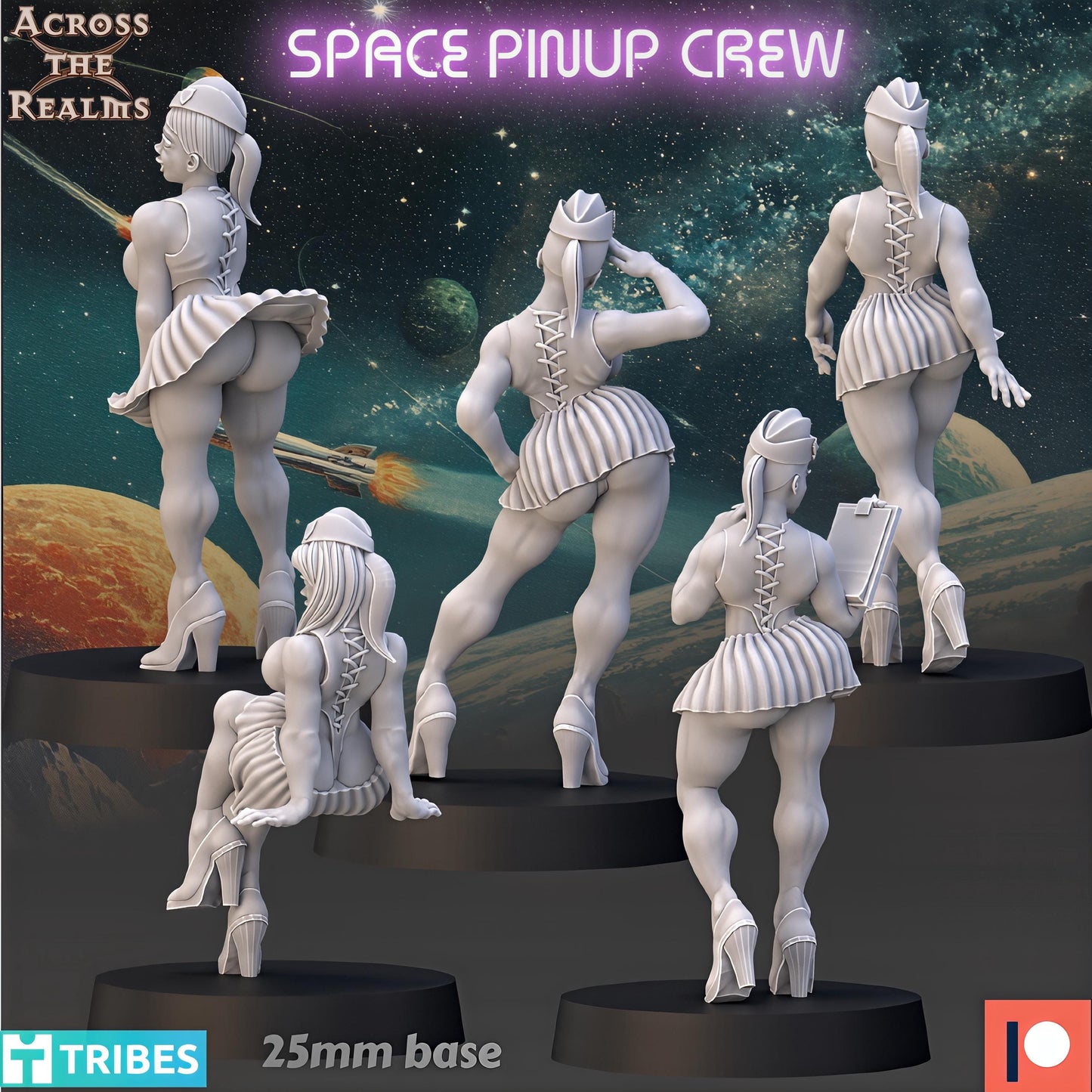 Space Pinup Crew by Across the Realms