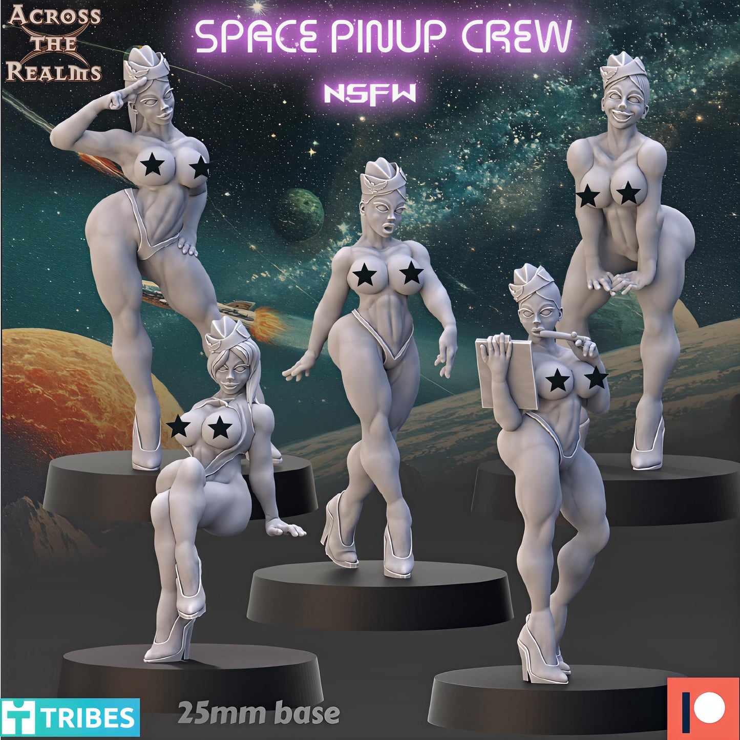 Space Pinup Crew by Across the Realms
