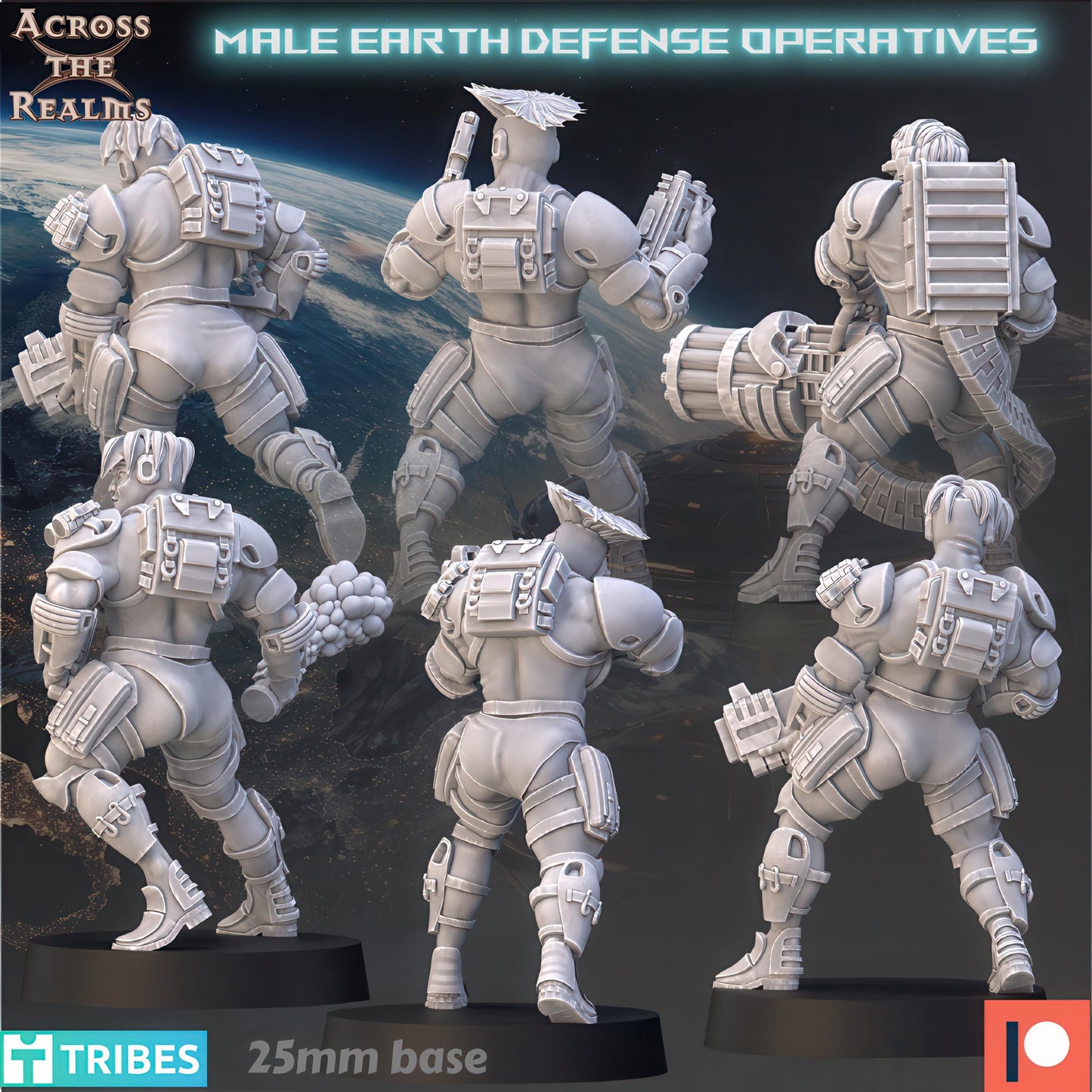 Earth Defense - Male Operative by Across the Realms