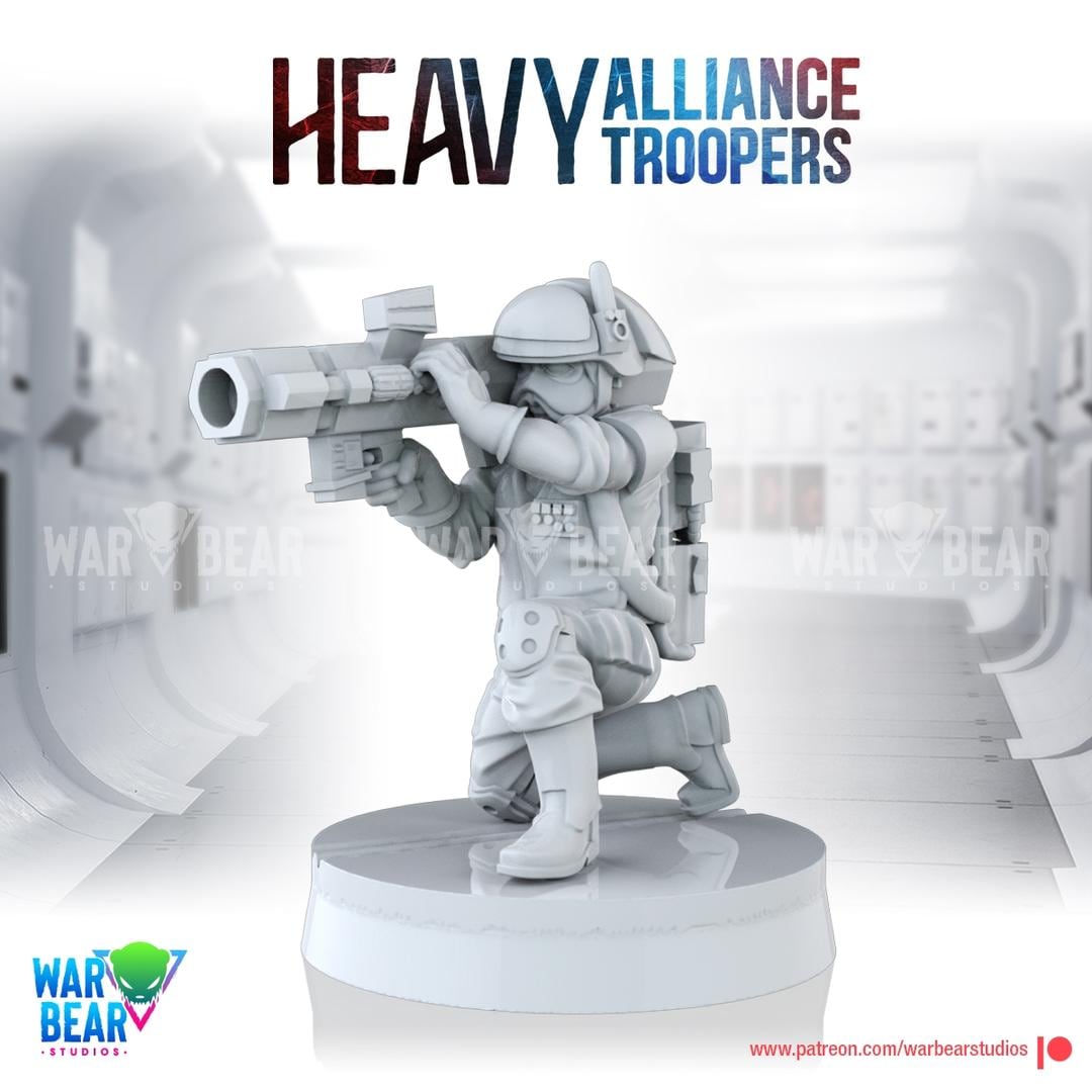 Heavy Alliance Troopers by War Bear Studios