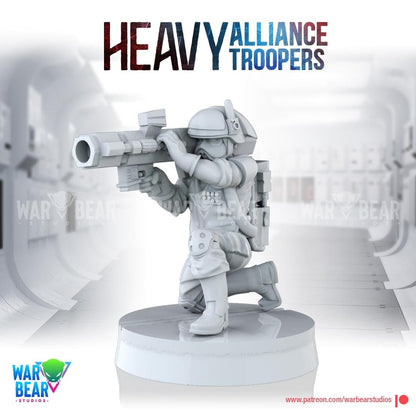 Heavy Alliance Troopers by War Bear Studios