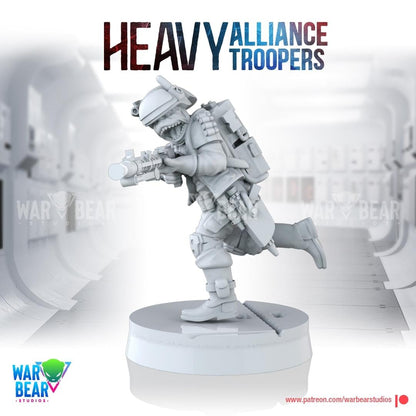 Heavy Alliance Troopers by War Bear Studios