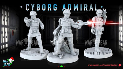 Cyborg Admiral by War Bear Studios