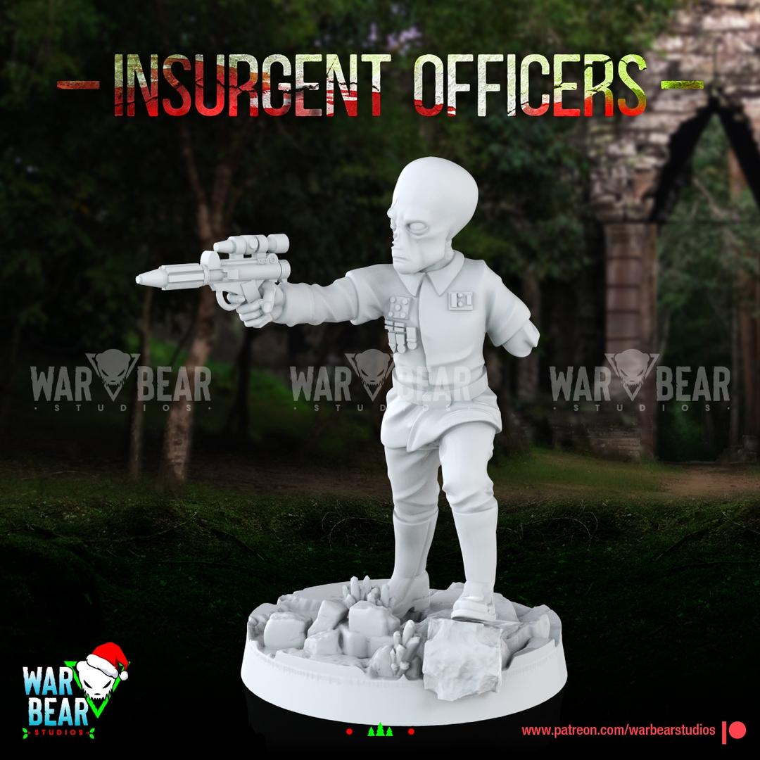Insurgent Officers by War Bear Studios