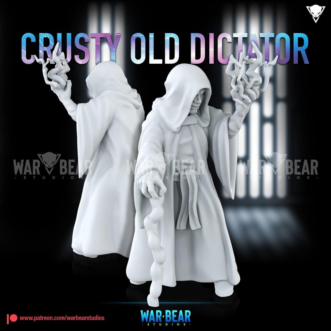 Crusty Old Dictator by War Bear Studios