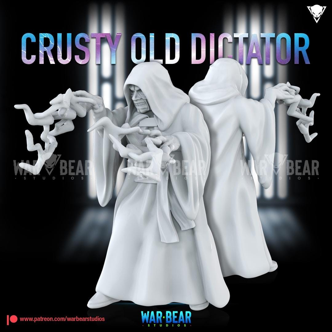 Crusty Old Dictator by War Bear Studios