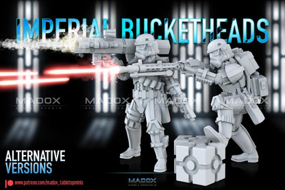 13x Imperial Bucketheads by War Bear Studios