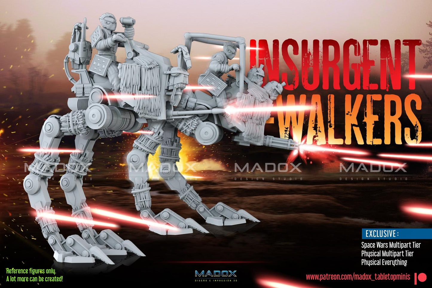 1x Insurgent Walker by War Bear Studios