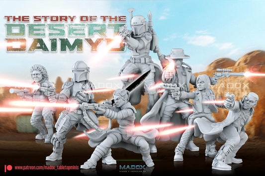 13x Story of Desert Daimyo by War Bear Studios
