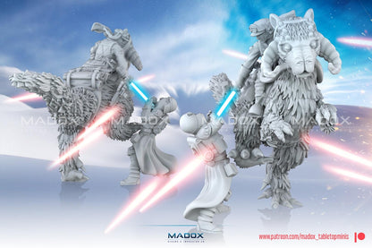 Mounted Nerf Herder and Farmboy Hero by War Bear Studios